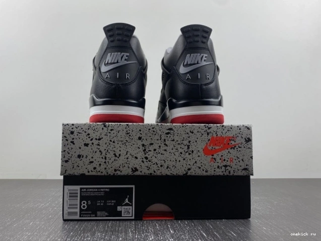 Chep Onekick Reimagined Bred 4 Air FV5029-006 Jordan 0629